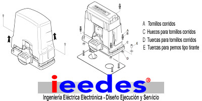Como instalar un motor eléctrico para portón corredizo