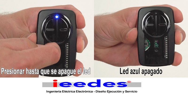 Programar control universal portón eléctrico